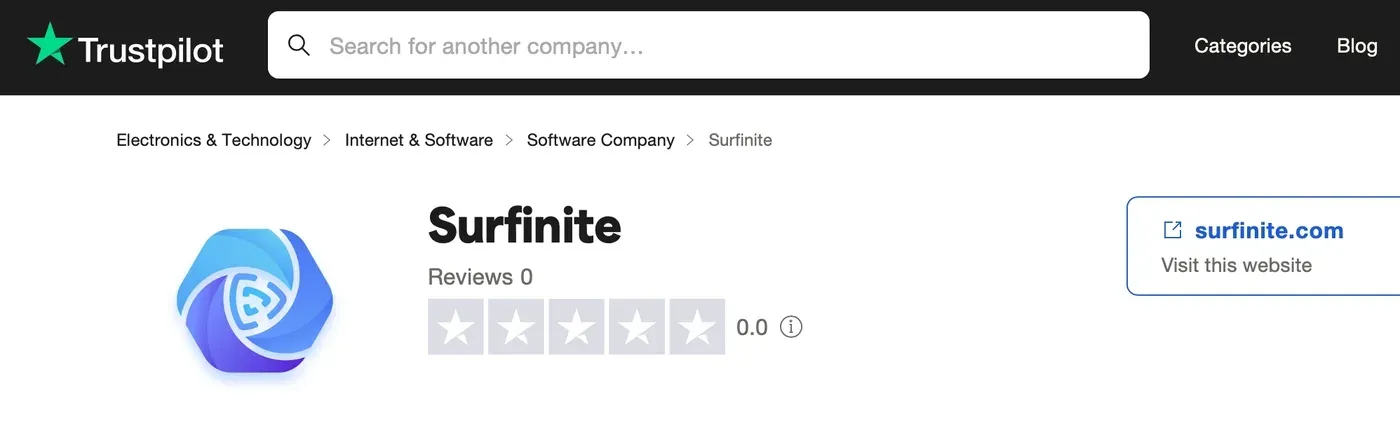 Nhược điểm của Surfinite Browser là gì?